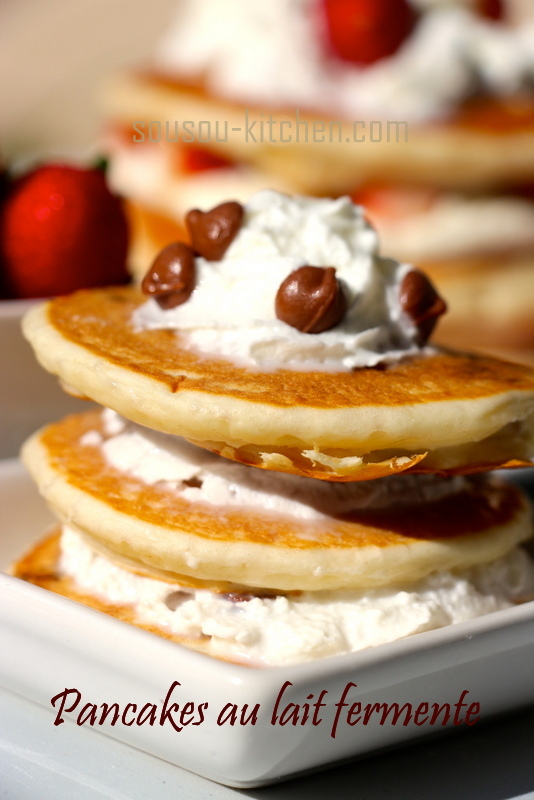 Pancakes au lait fermente (9)