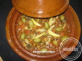 Tajine aux moules à la marocaine طجين بوزروك بلح البحر