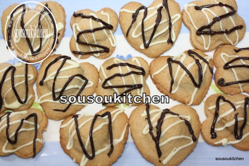 Chocolate Mazipan Cookies 136
